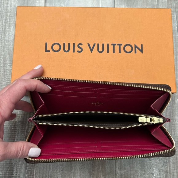 Louis Vuitton Clemence Wallet. In box. Gently used. 7 7/8” long. Like new. - Picture 3 of 8